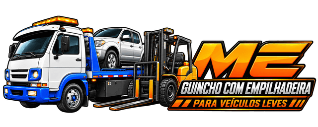 ME Guinchos — guincho com empilhadeira para veículos leves